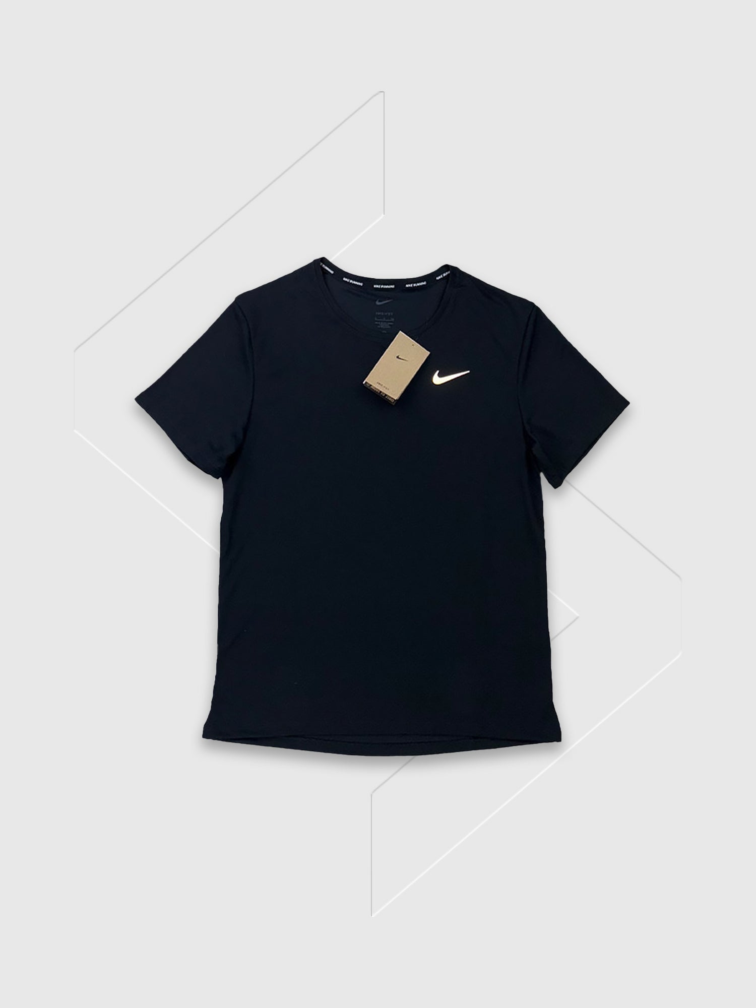 Nike Miler T-shirt Black from Saxumo