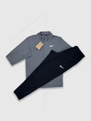 Nike Pacer Dri-Fit Half Zip/Pant Set Iron Grey/Black from Saxumo