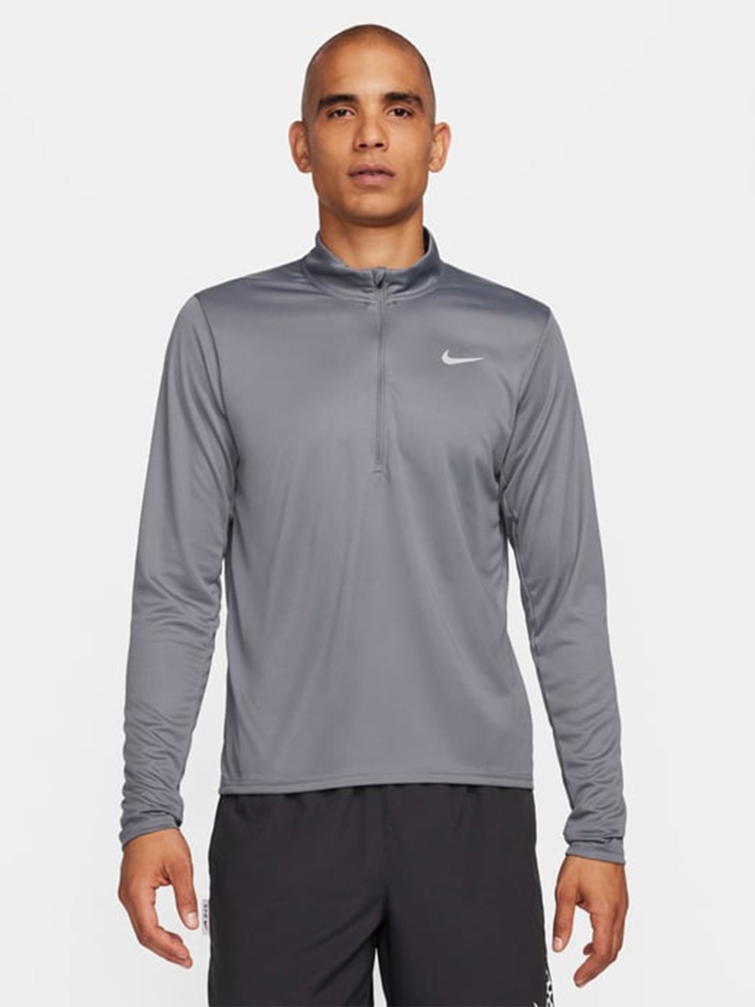 Nike Pacer Half Zip Iron Grey from Saxumo