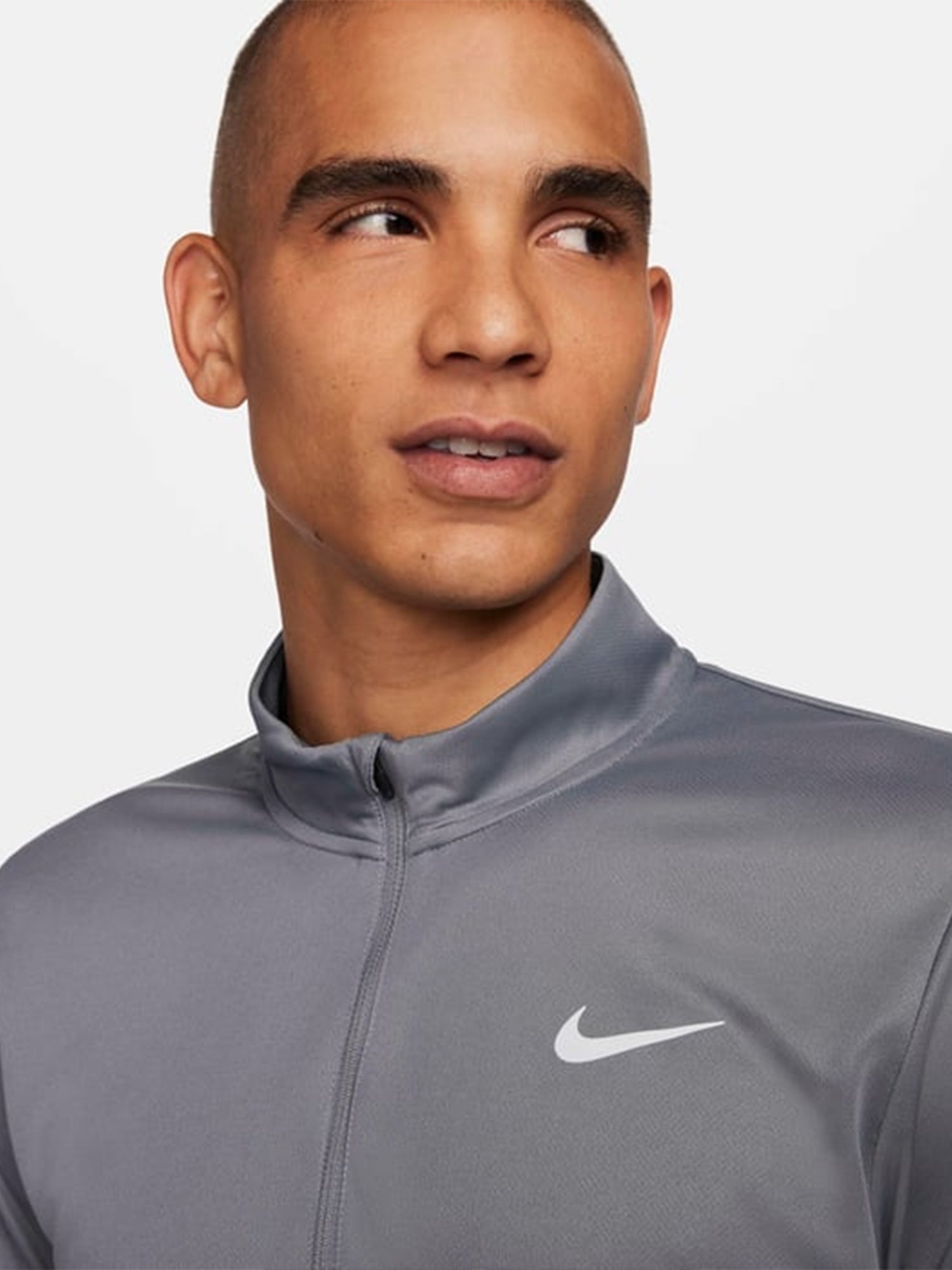 Nike Pacer Half Zip Iron Grey from Saxumo