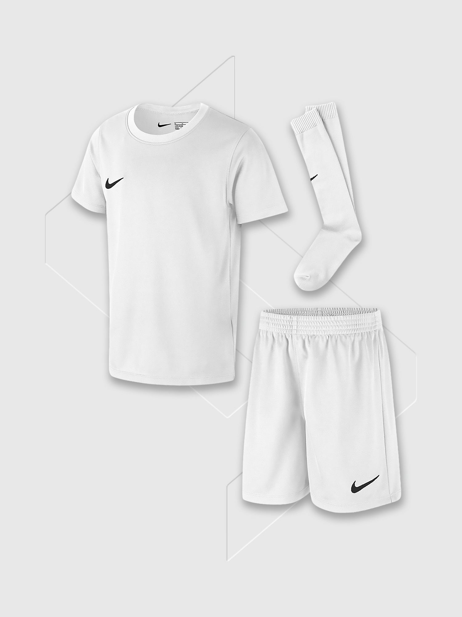 Nike Park 20 Little Kids Kit White from Saxumo.com
