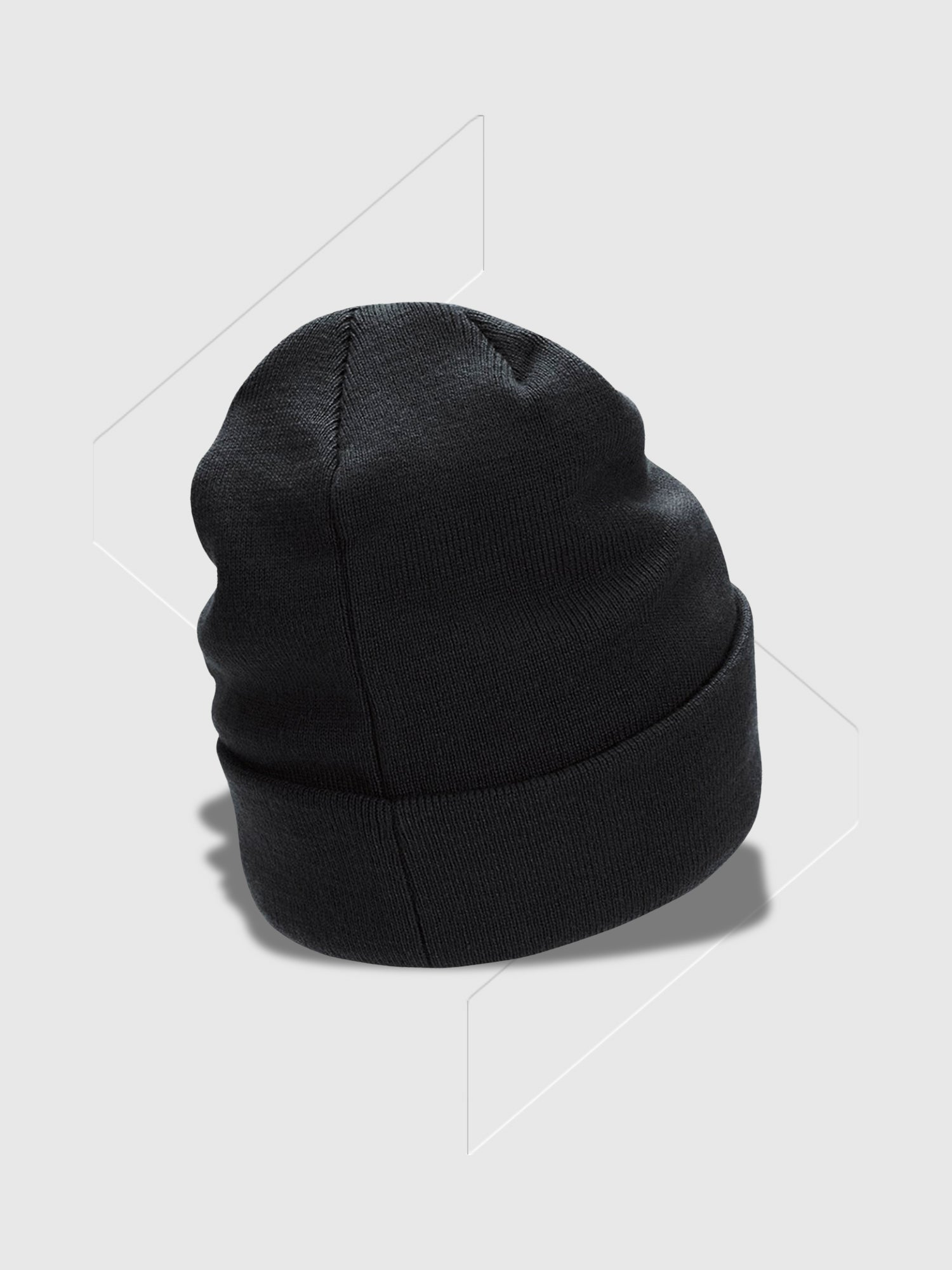 Nike Peak Beanie Black/Metallic Silver from Saxumo