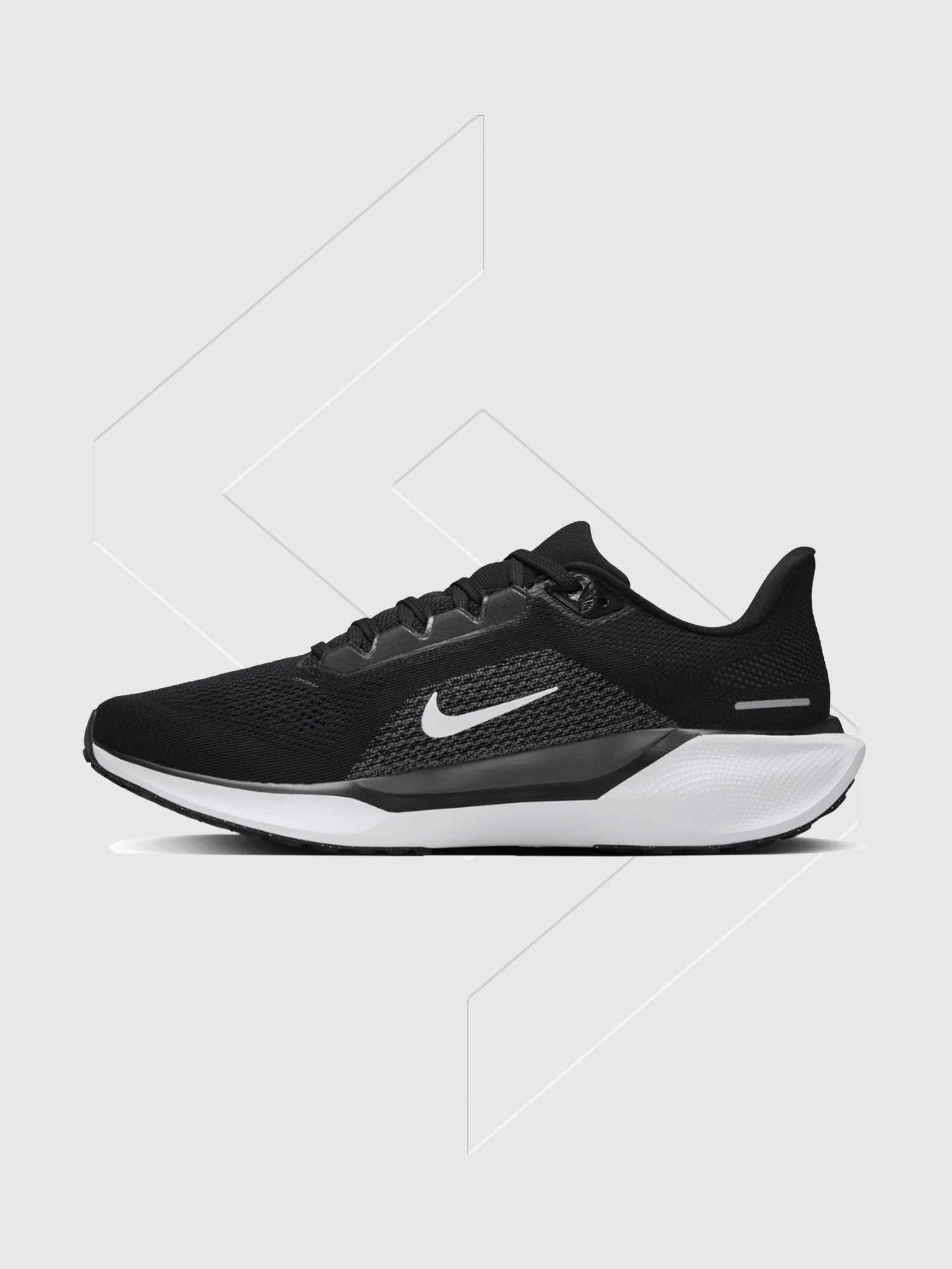 Nike Pegasus 41 Air Zoom Running Trainer Black from Saxumo
