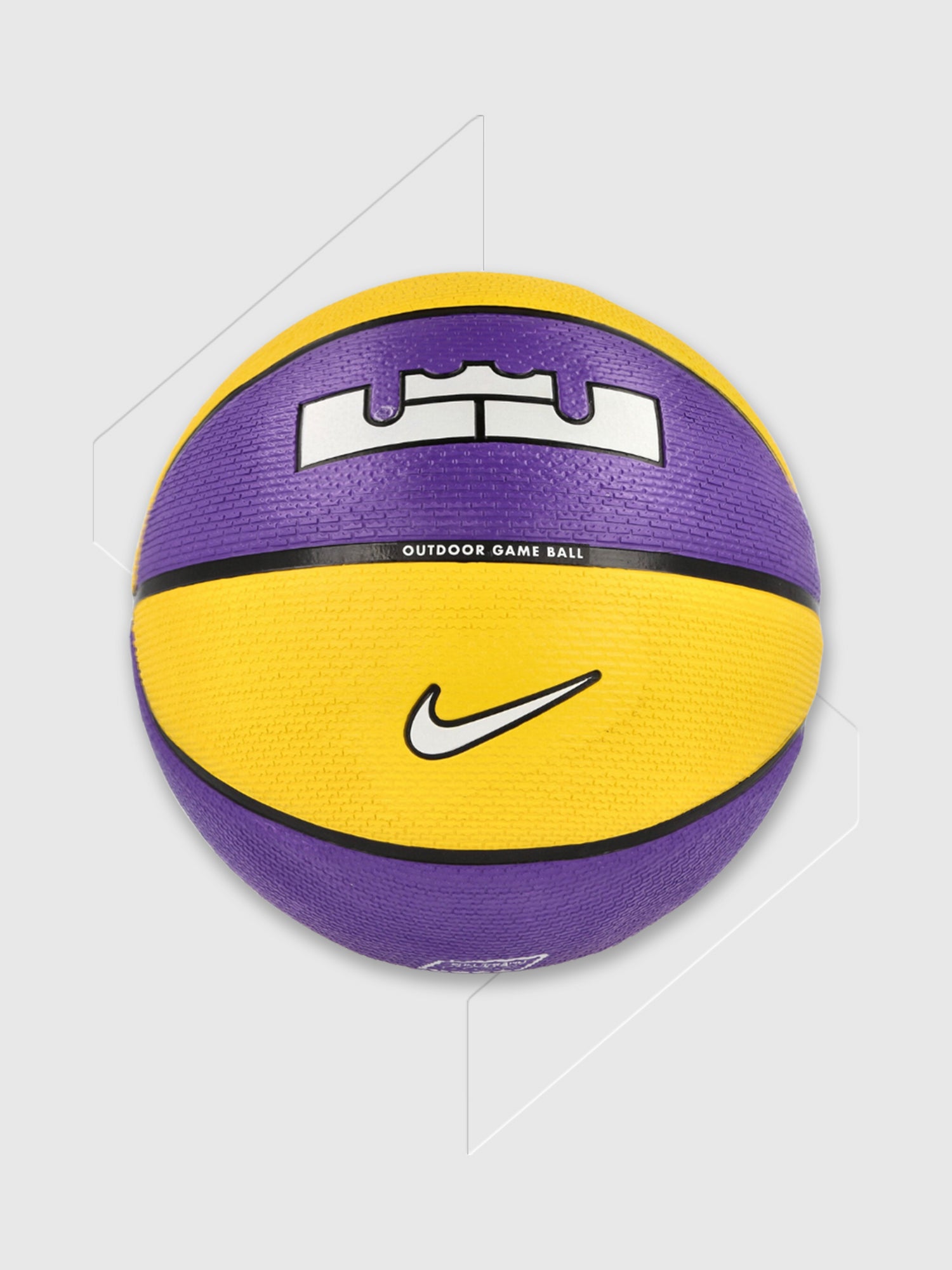 Nike Playground 2.0 Basketball 8P L James Purple/Yellow from Saxumo.com