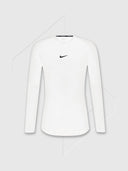 Nike Pro Dri-Fit Long Sleeve Top White