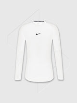Nike Pro Dri-Fit Long Sleeve Top White