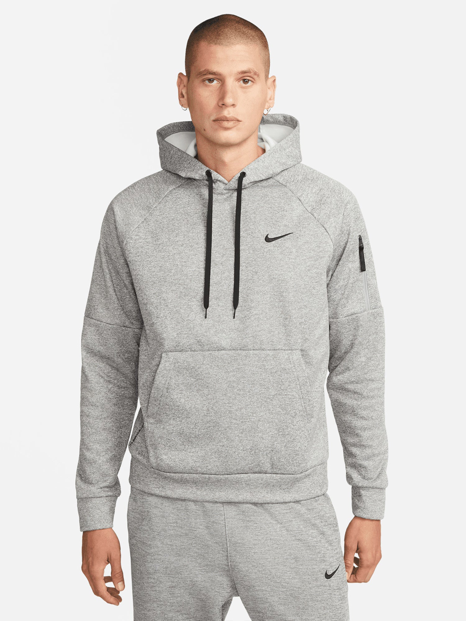 Nike Pullover Fitness Hoodie Charcoal Grey from Saxumo.com