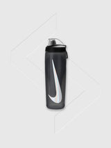 Nike Refuel Bottle Locking Lid 24 Oz Anthracite/Black/Silver Iridescent