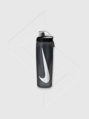 Nike Refuel Bottle Locking Lid 24 Oz Anthracite/Black/Silver Iridescent from Saxumo.com
