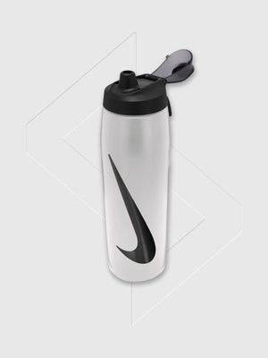 Nike Refuel Bottle Locking Lid 32 Oz Natural/Black from Saxumo.com