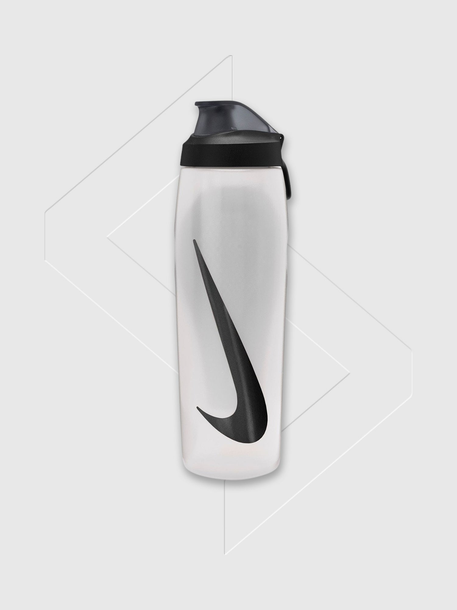 Nike Refuel Bottle Locking Lid 32 Oz Natural/Black from Saxumo.com