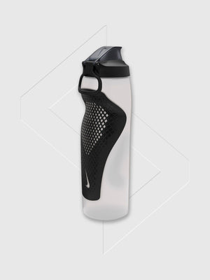 Nike Refuel Bottle Locking Lid 32 Oz Natural/Black from Saxumo.com