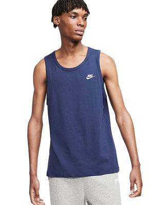Nike Sportswear Club Vest Navy from Saxumo