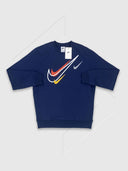 Nike Sportswear Multi Swoosh Graphic Fleece Tracksuit Set Midnight Navy from Saxumo