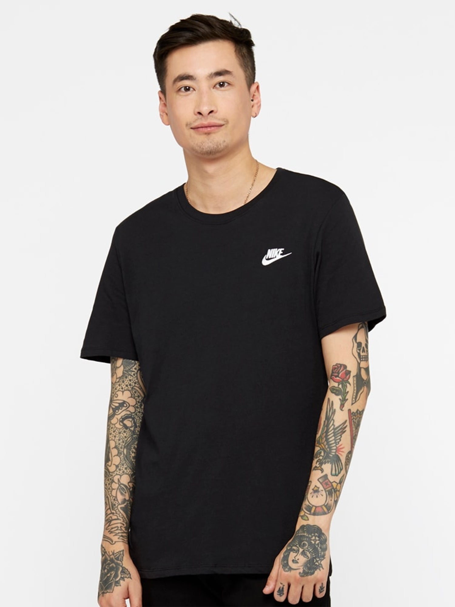 Nike Sportwear Club T-shirt Black from Saxumo