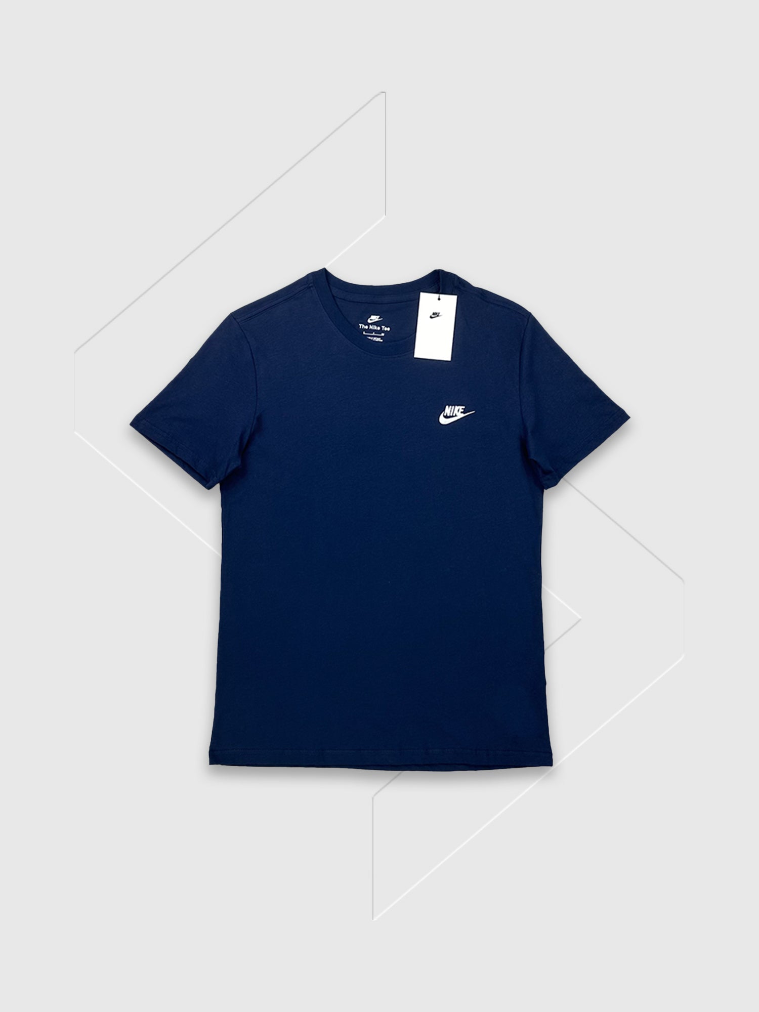 Nike Sportwear Club T-shirt Navy Blue from Saxumo