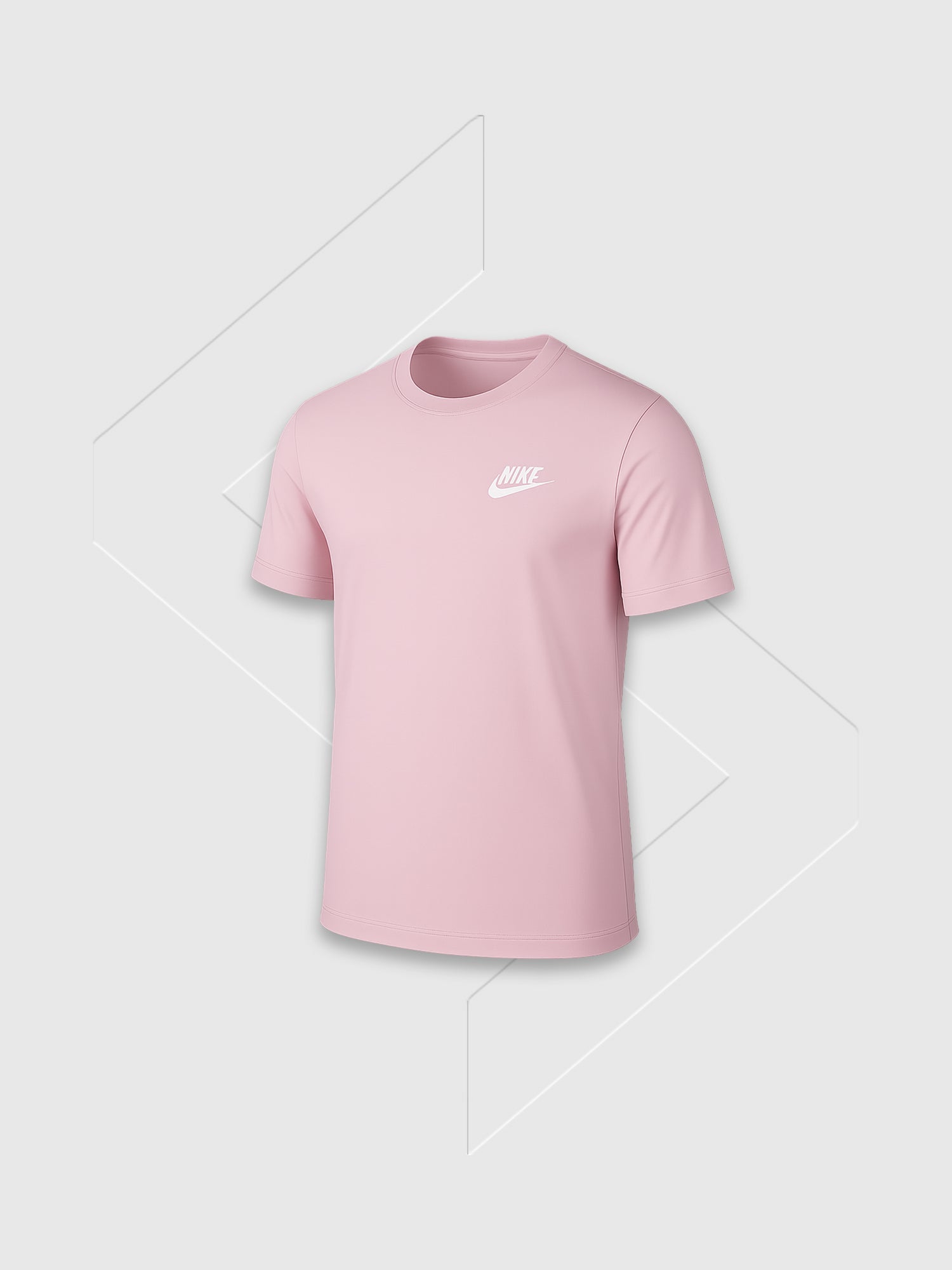 Nike Sportwear Club T-shirt Pink from Saxumo