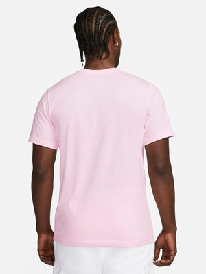 Nike Sportwear Club T-shirt Pink from Saxumo