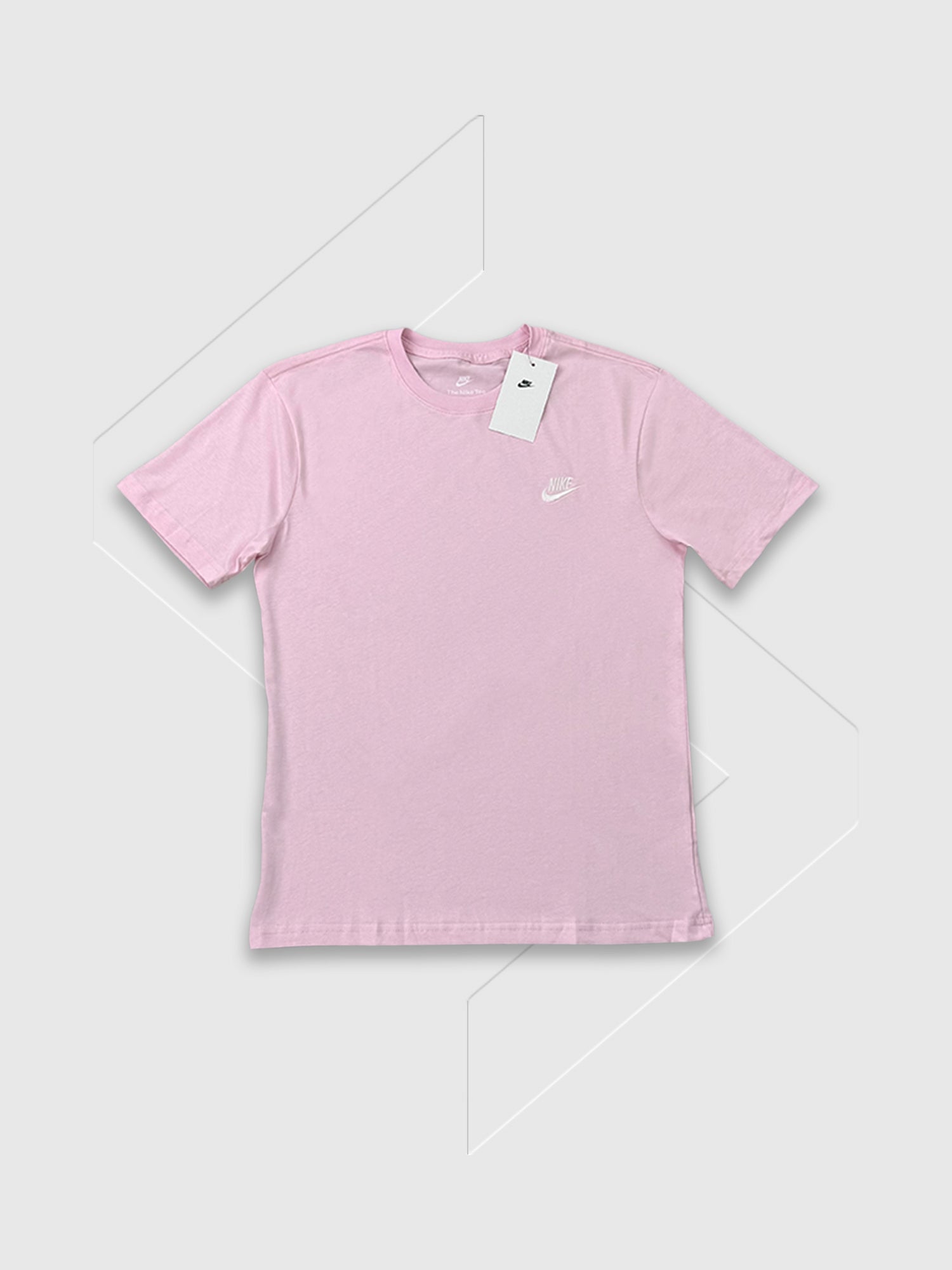 Nike Sportwear Club T-shirt Pink from Saxumo