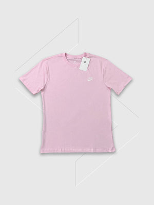 Nike Sportwear Club T-shirt Pink from Saxumo