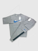 Nike Sportwear Crew Neck Air Tracksuit Set Grey/ Blue from Saxumo