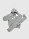 Nike Standard Issue Sportswear Tracksuit Set Grey