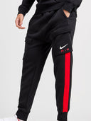 Nike Swoosh Air Crew Neck Tracksuit Set Black/Red from Saxumo