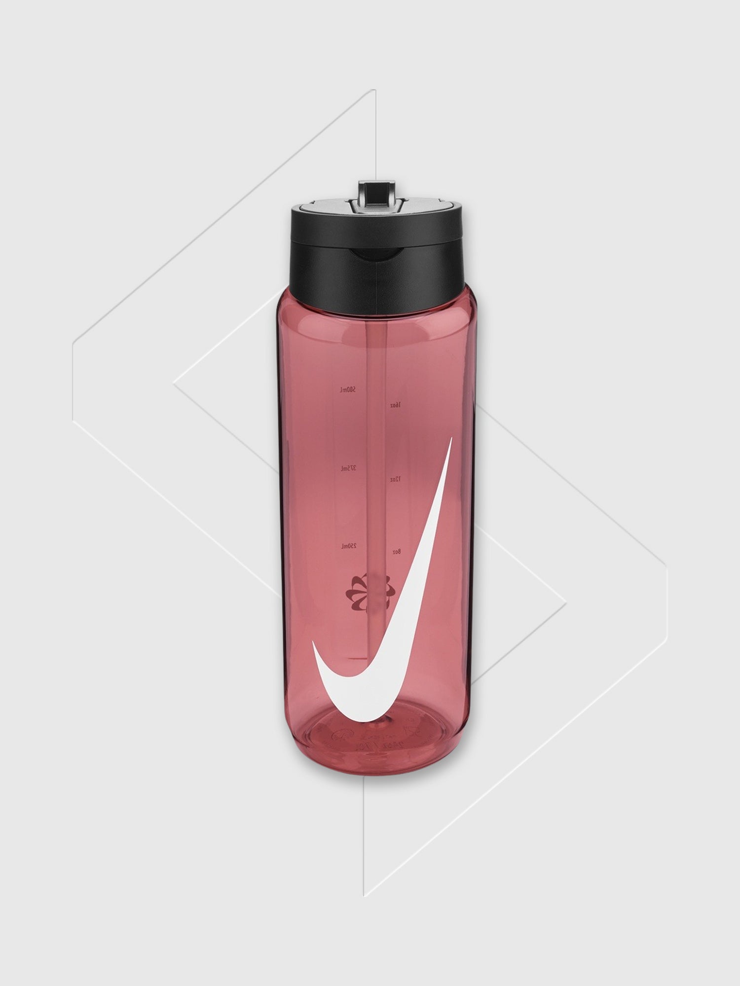 Nike TR Renew Recharge Straw Water Bottle 24 Oz Ember/Black from Saxumo.com