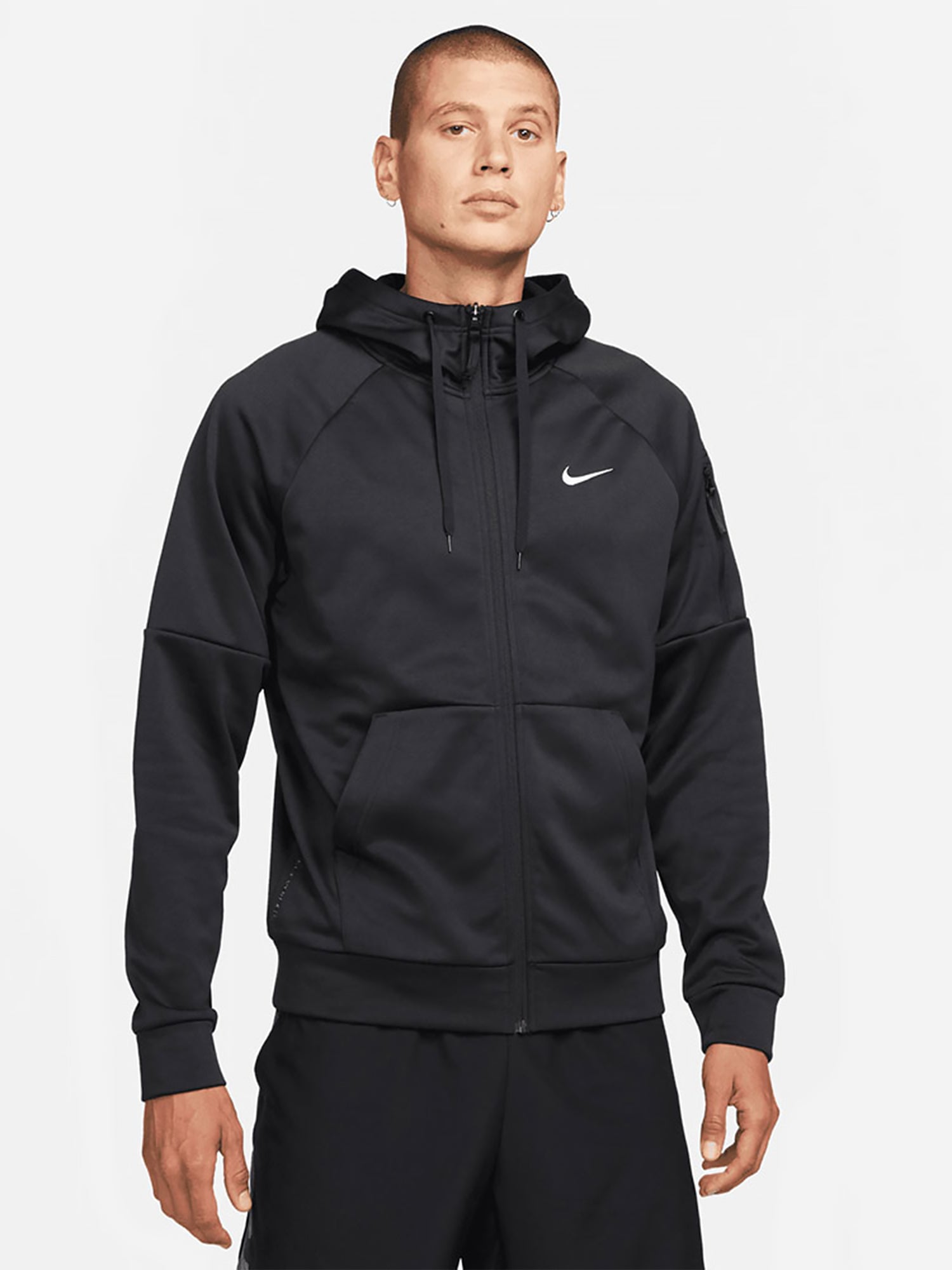 NIKE THERMA-FIT ブラックジャケット XL ナイキ NIKE ナイキ Therma-FIT スフィア マイラー 撥水 ジャケット