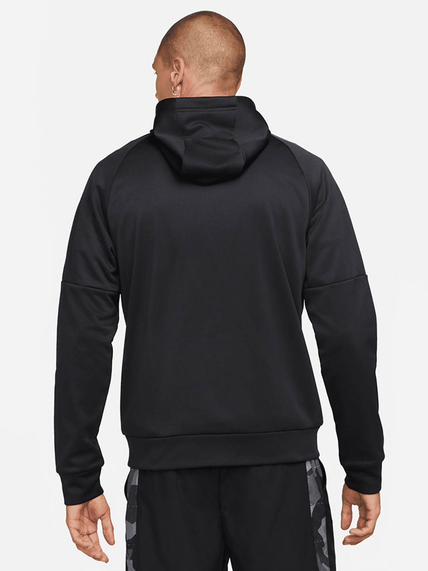 Nike Therma-Fit Full Zip Fleece Fitness Jacket Black from Saxumo
