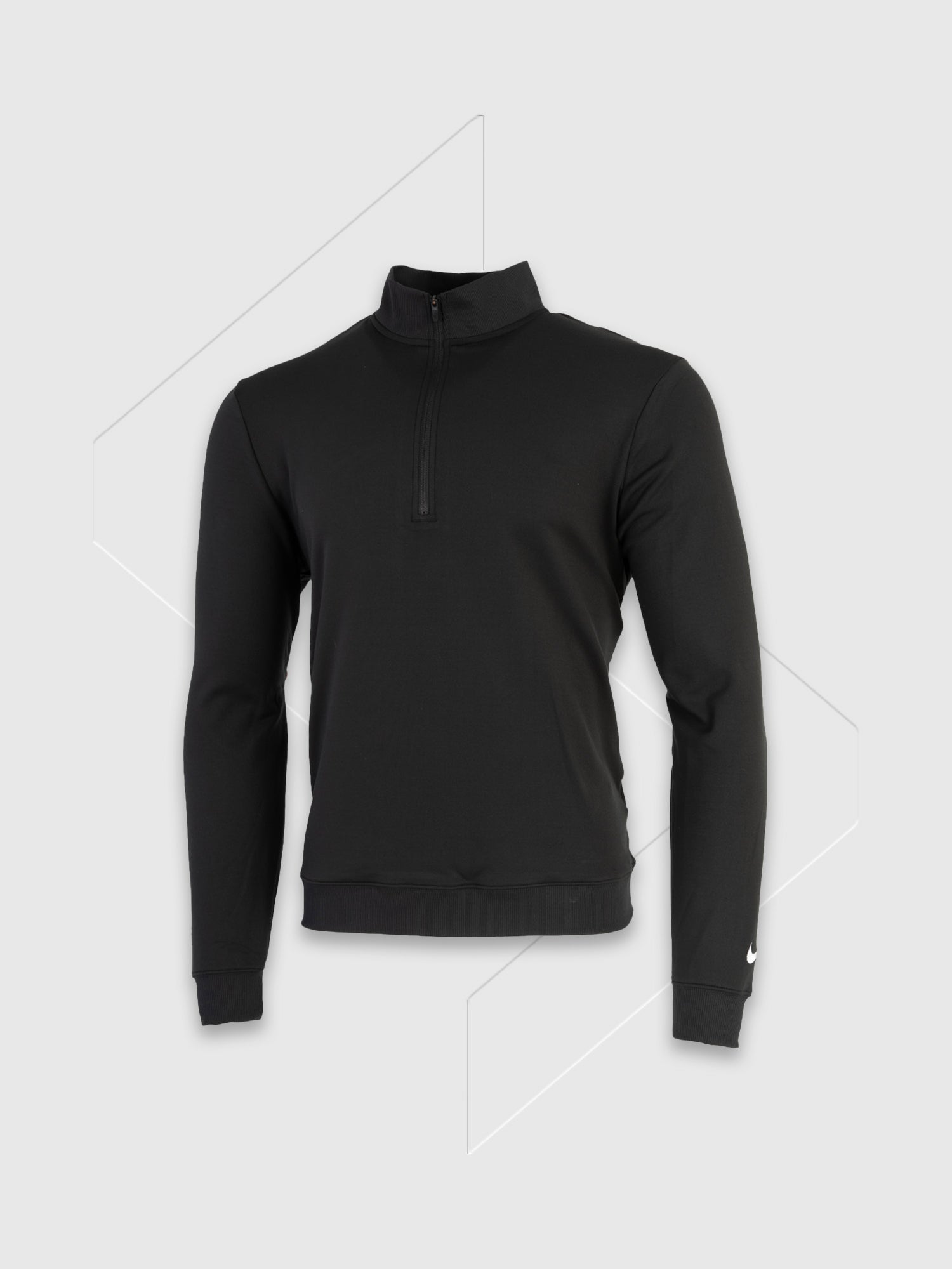 Nike Tour Half Zip Top Black/White from Saxumo