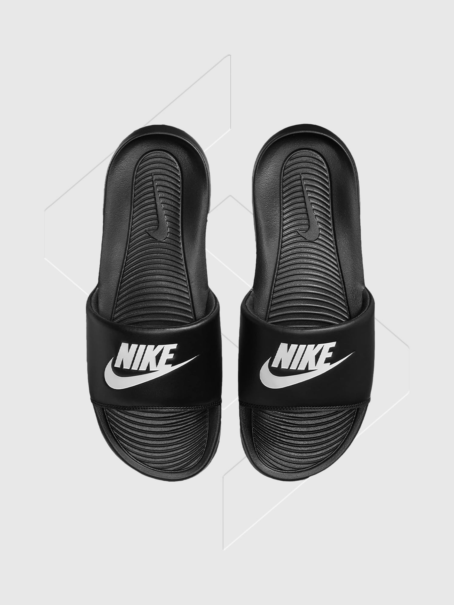 Nike Victori Sliders Black/White