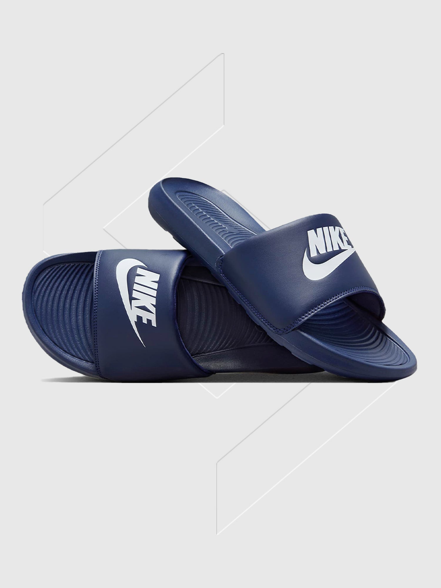 Nike Victori Sliders Navy from Saxumo
