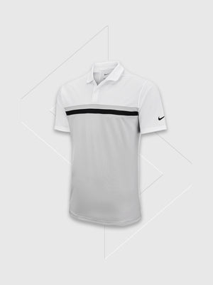 Nike Victory Colour block Polo White/Light Smoke from Saxumo