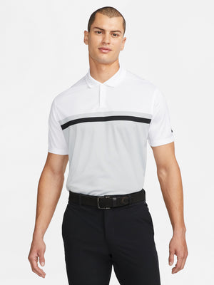 Nike Victory Colour block Polo White/Light Smoke from Saxumo