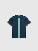 OEX Piton T-Shirt Slate Blue from Saxumo