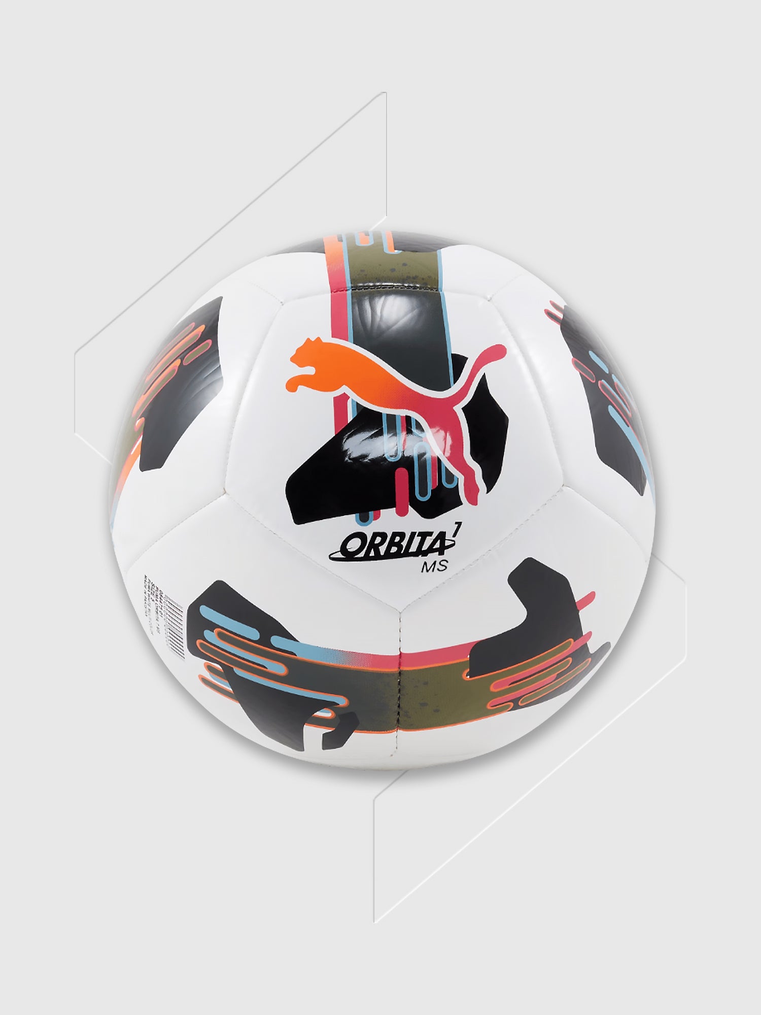 Puma Orbita 7 MS Football White/Black/Red from Saxumo.com