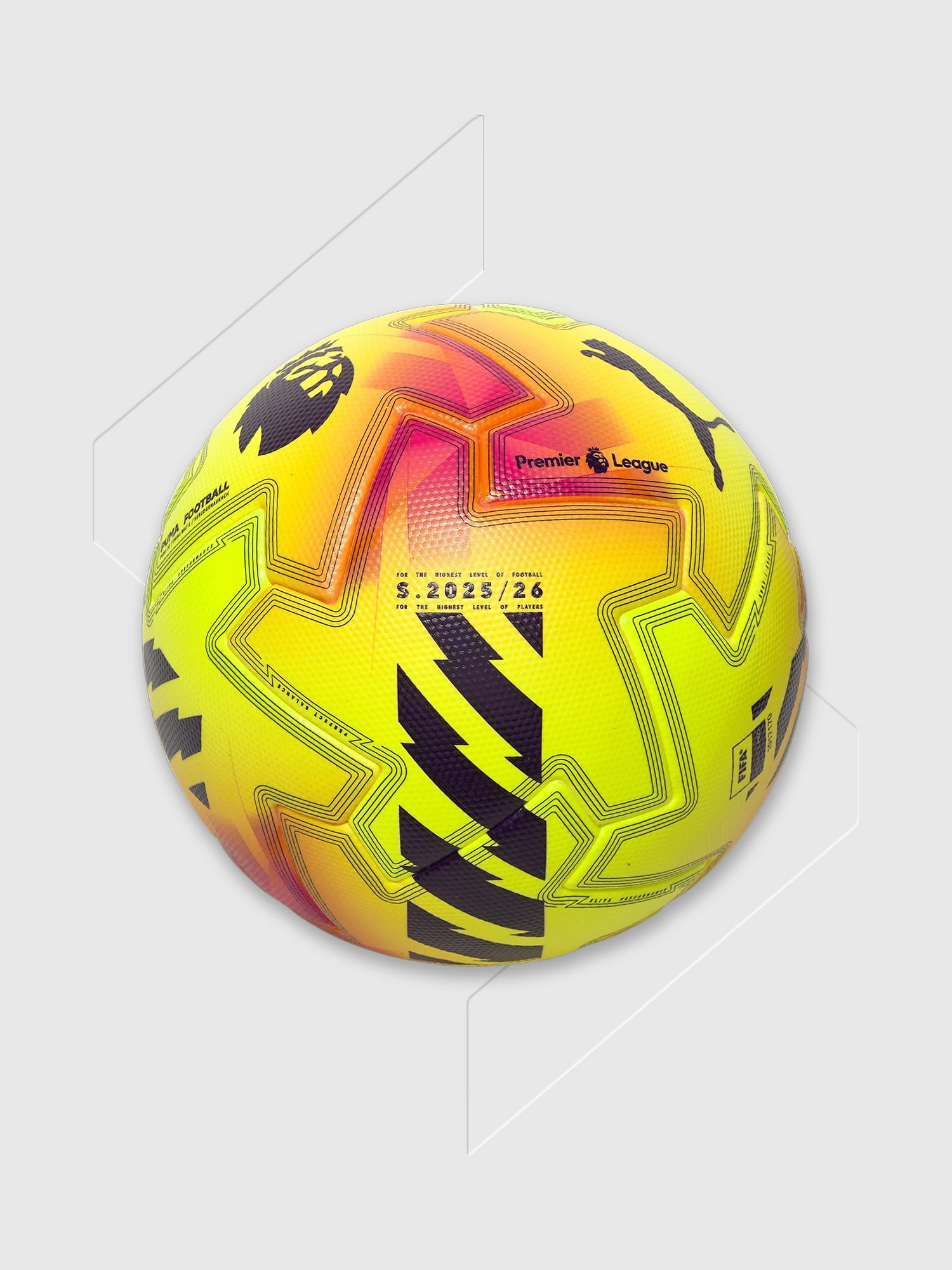 Puma Orbita Pro PL Lights FIFA Quality Pro 25/26 Yellow/Multicolor from Saxumo.com