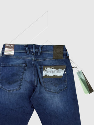 Replay Anbass Slim-Fit Jeans Medium Blue from Saxumo.com