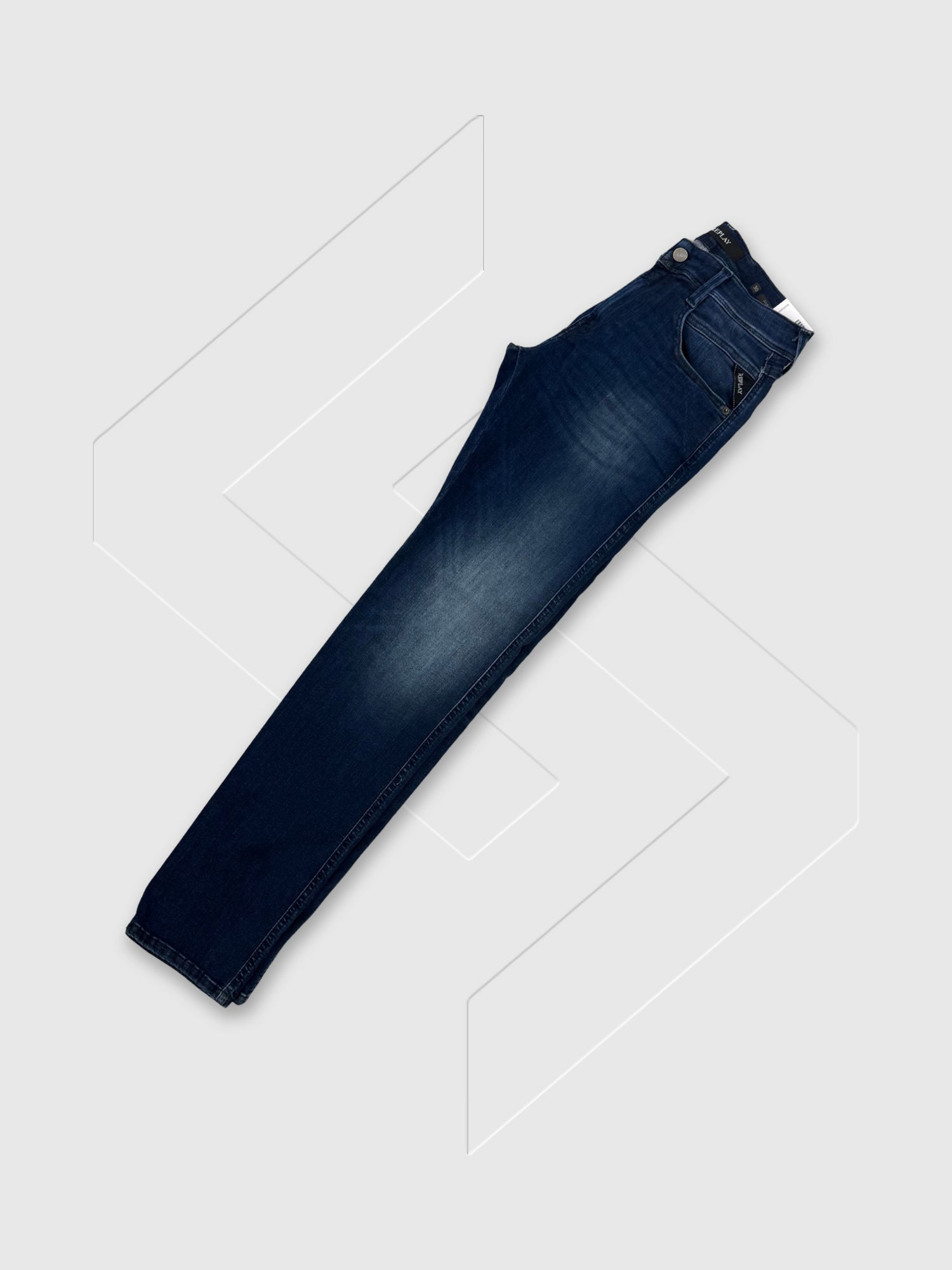 Replay Anbass Slim-Fit Jeans Medium Blue from Saxumo.com