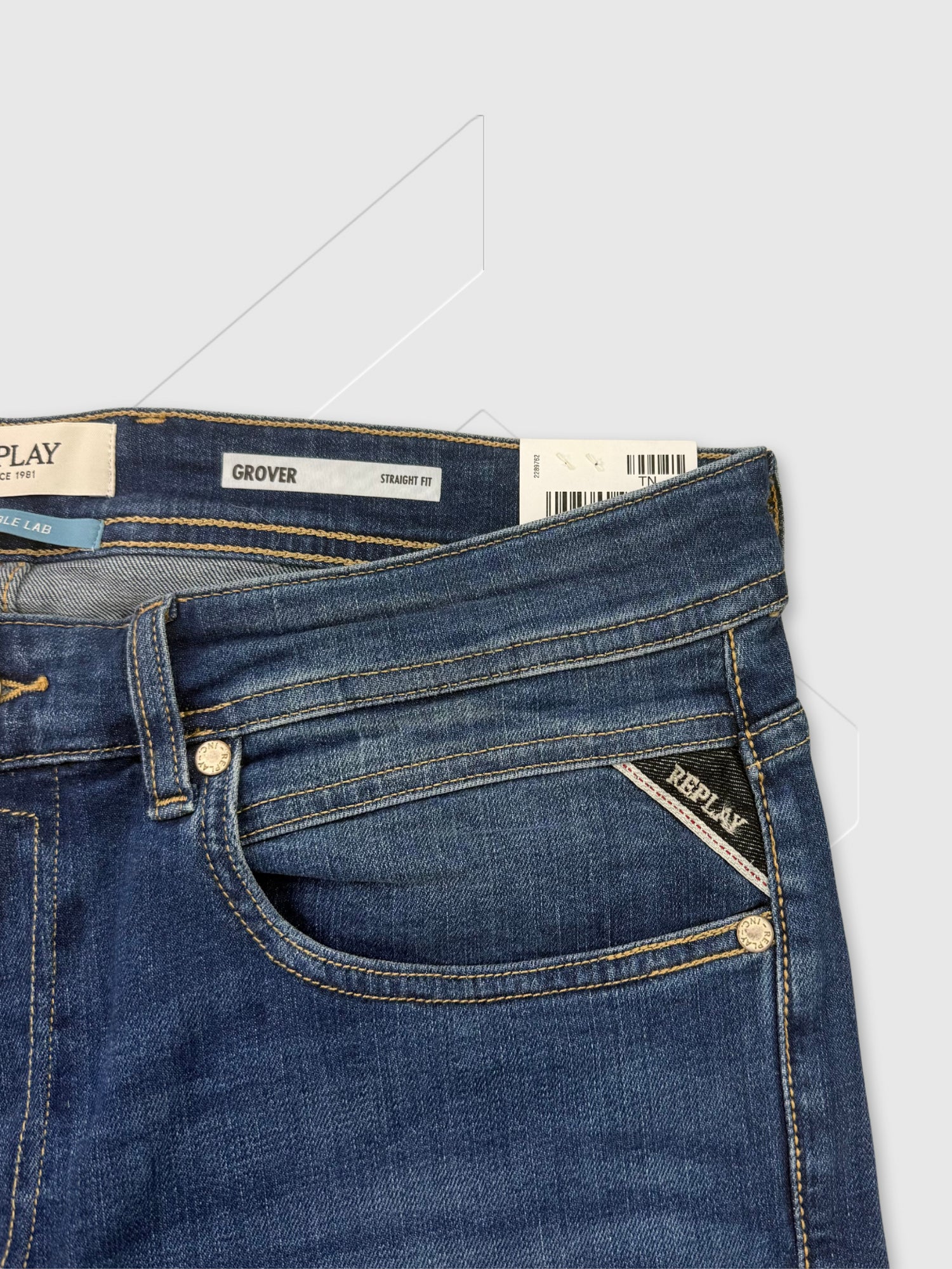 Replay Grover Straight-Fit Jeans from Saxumo.com
