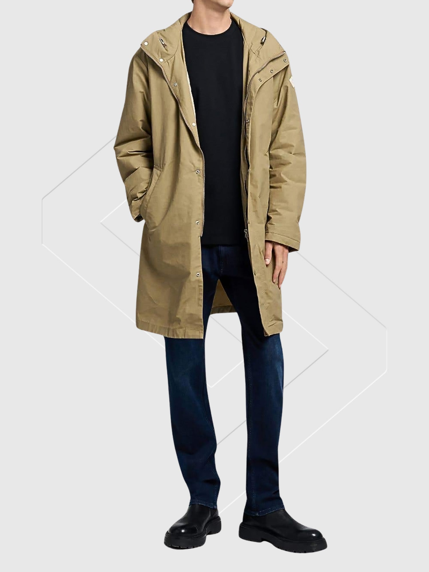 Replay Grover Straight-Fit Jeans Dark Blue from Saxumo.com