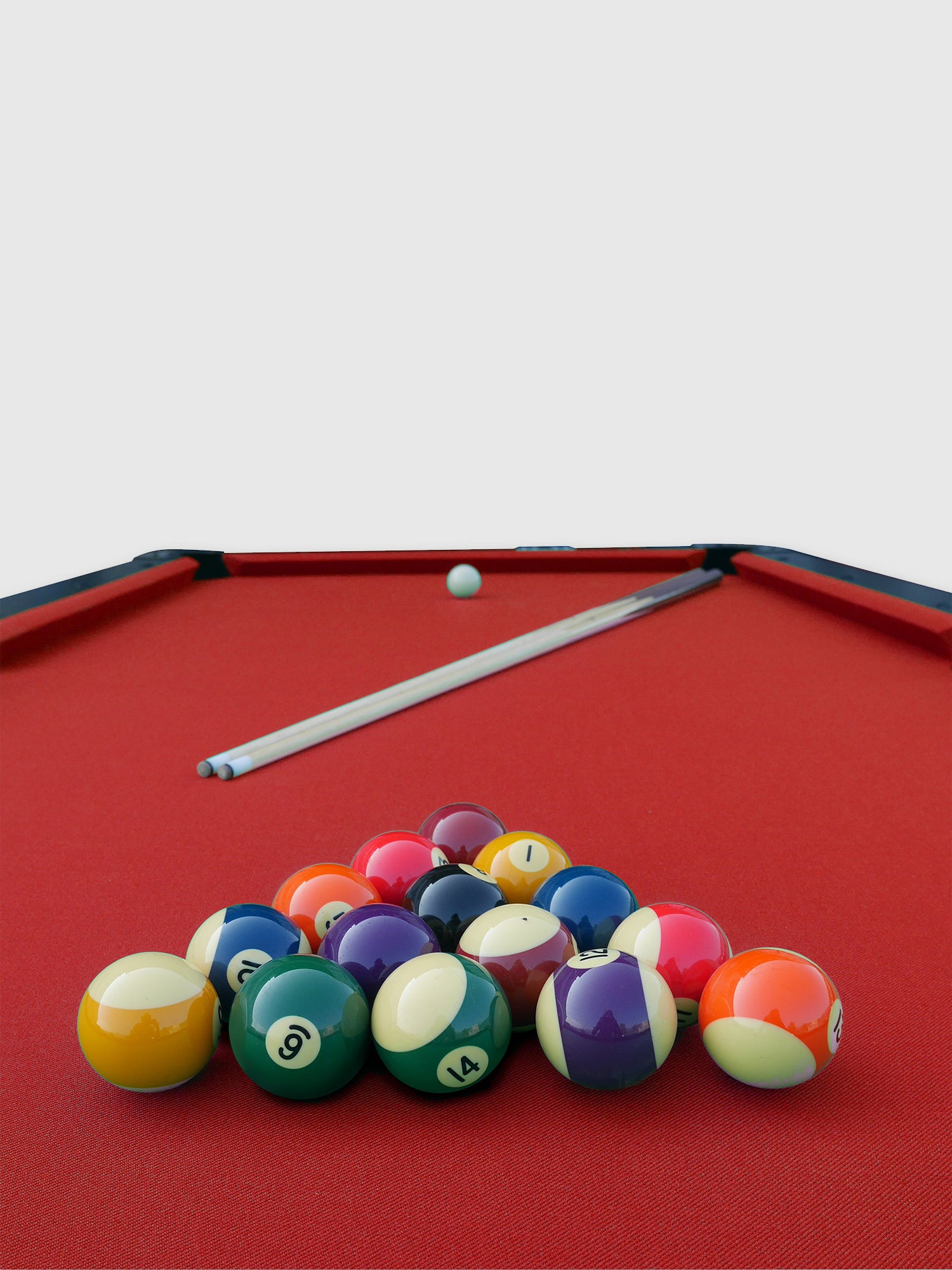 Roberto Sport First Pool 220 (8ft) Red Cloth from Saxumo.com