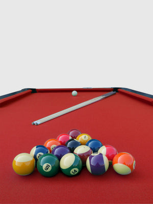 Roberto Sport First Pool 220 (8ft) Red Cloth from Saxumo.com
