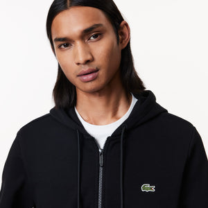 Lacoste Zip Up Fleece Black from Saxumo