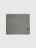 Lyle and Scott Plain Scarf Mid Grey Marl