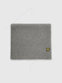 Lyle and Scott Plain Scarf Mid Grey Marl from Saxumo