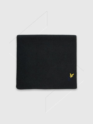 Lyle and Scott Plain Scarf Dark Navy from Saxumo.com