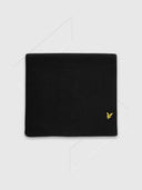 Lyle and Scott Plain Scarf Jet Black from Saxumo