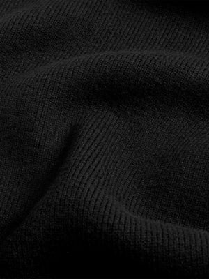Lyle and Scott Plain Scarf Jet Black from Saxumo.com